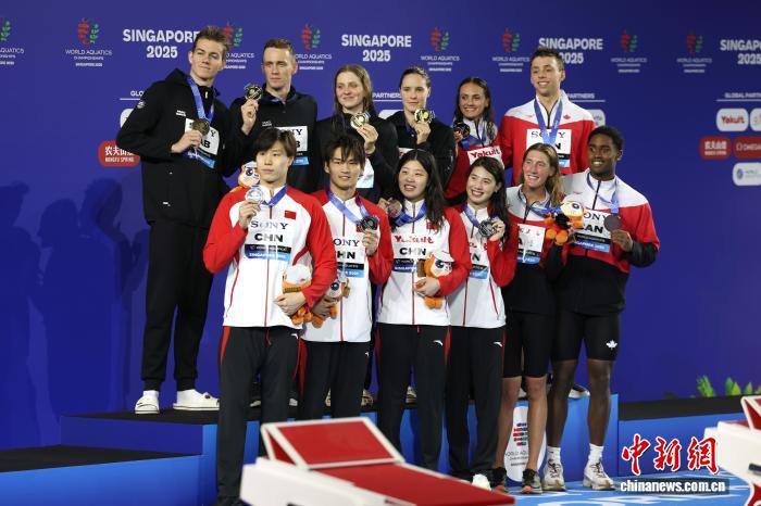 世锦赛2金6银6铜 中国泳军