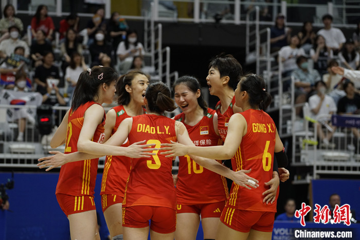 水原分站中国女排3-1力克韩国终结世联赛四连败